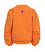 LOOXS Little winter sweater meisjes - oranje - sportief/scuba