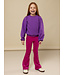 LOOXS Little winter sweater meisjes - paars - sportief/scuba