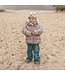 Your wishes winter winterjas meisjes - oranje - Sweet Leopard - puffer