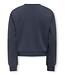 Kids ONLY winter sweater meisjes - blauw - KogSweat - loose fit