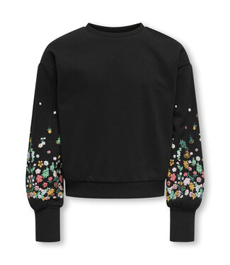 Kids ONLY winter sweater meisjes - zwart - KogBrooke - regular fit