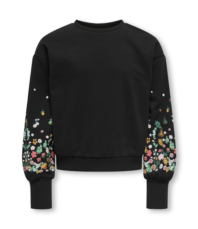 Kids ONLY winter sweater meisjes - zwart - KogBrooke - regular fit