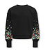 Kids ONLY winter sweater meisjes - zwart - KogBrooke - regular fit