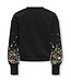 Kids ONLY winter sweater meisjes - zwart - KogBrooke - regular fit