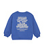 Daily7 winter sweater jongens - blauw - oversized/tekstprint