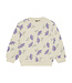 Daily7 winter sweater meisjes - wit - bloemen