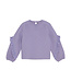 Daily7 winter t-shirt meisjes - Paars - longsleeve/ruffle