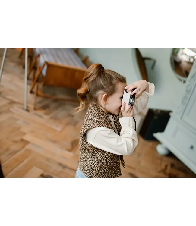 Daily7 winter t-shirt meisjes - wit - longsleeve/Smock