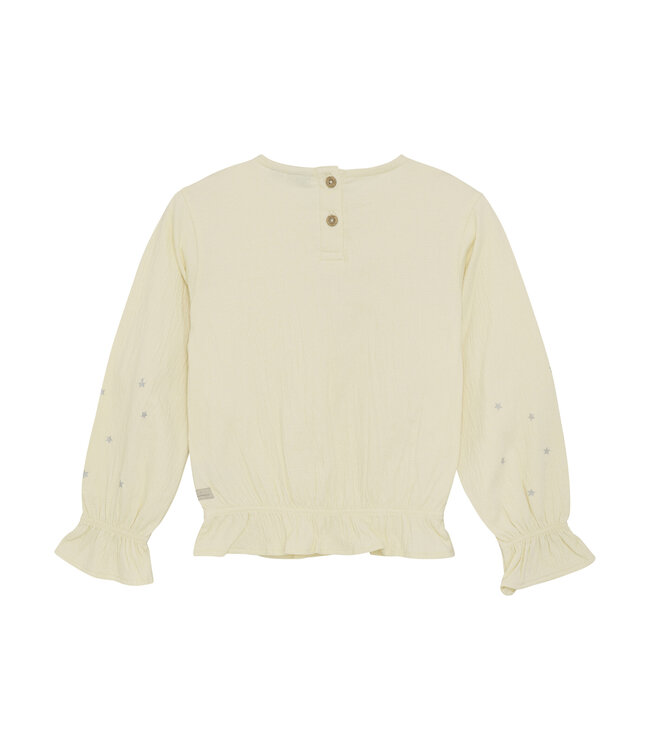 Daily7 winter t-shirt meisjes - wit - longsleeve/Smock