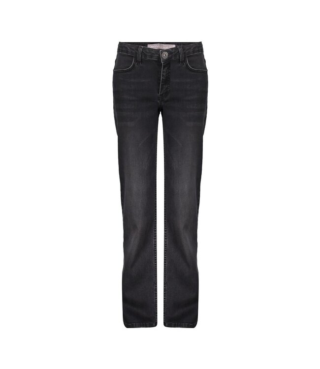 Geisha winter wide leg jeans meisjes - zwart