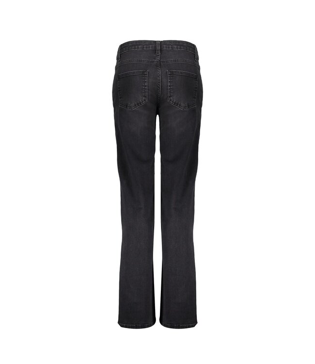 Geisha winter wide leg jeans meisjes - zwart