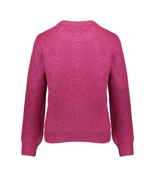 Geisha winter trui meisjes - roze/zwart - NYC