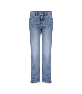 Geisha winter jeans meisjes - blauw - piping