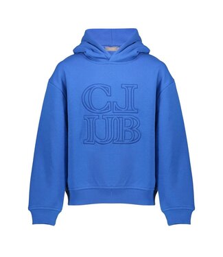 Geisha winter hoodie meisjes - blauw - club