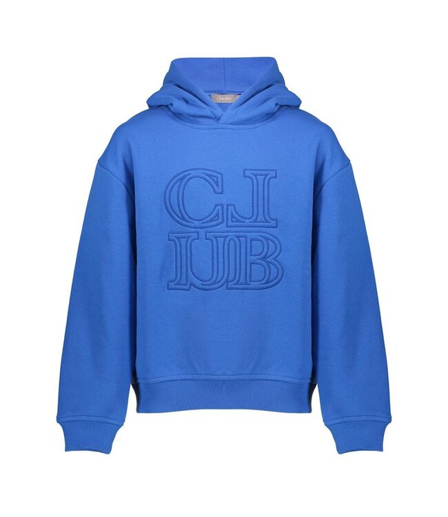 Geisha winter hoodie meisjes - blauw - club