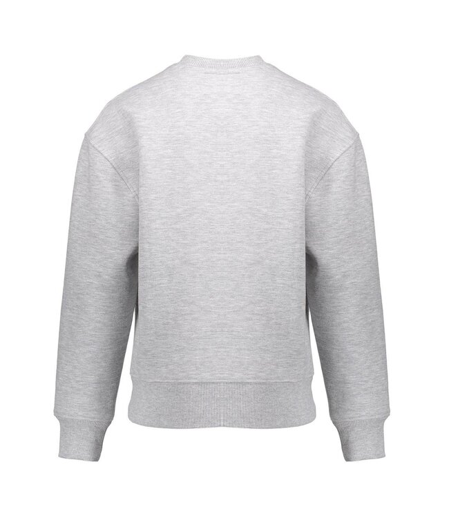 Geisha winter sweater meisjes - grijs/roze - atelier