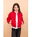 Geisha winter bomberjas meisjes - rood
