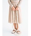 Abel & Lula winter midi rok meisjes - beige