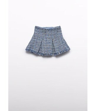 Abel & Lula winter rok meisjes - licht blauw