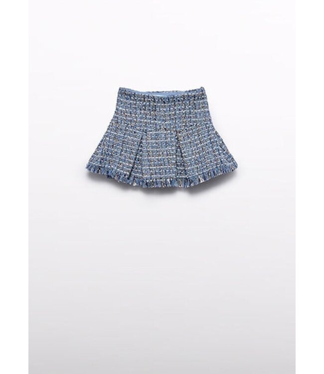 Abel & Lula winter rok meisjes - licht blauw