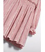 Abel & Lula winter jurk meisjes - roze - gebreid - geplooid