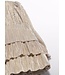 Abel & Lula winter rok-set meisjes - beige - gebreid - geplooid