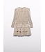Abel & Lula winter rok-set meisjes - beige - gebreid - geplooid