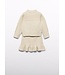Abel & Lula winter rok-set meisjes - beige - gebreid