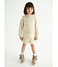 Abel & Lula winter rok-set meisjes - beige - gebreid