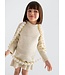 Abel & Lula winter rok-set meisjes - beige - gebreid