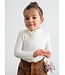 Abel & Lula winter sweater meisjes - wit - turtleneck - gebreid