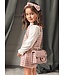 Abel & Lula winter bermuda-set meisjes - roze