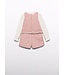 Abel & Lula winter bermuda-set meisjes - roze