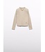 Abel & Lula winter sweater meisjes - beige - turtleneck - gebreid
