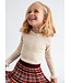Abel & Lula winter sweater meisjes - beige - turtleneck - gebreid