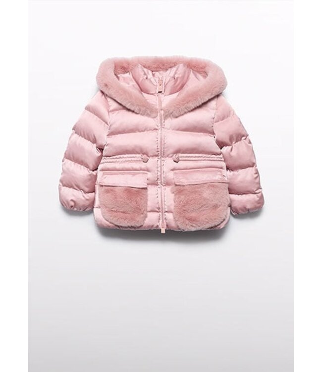 Abel & Lula winter jas meisjes - roze