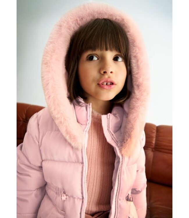 Abel & Lula winter jas meisjes - roze
