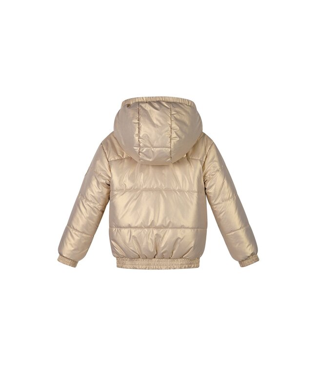 Le Chic winter bomberjack meisjes - goud - Bente - omkeerbaar