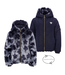 LOOXS Little winter jas meisjes - navy blauw - omkeerbaar