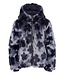 LOOXS Little winter jas meisjes - navy blauw - omkeerbaar