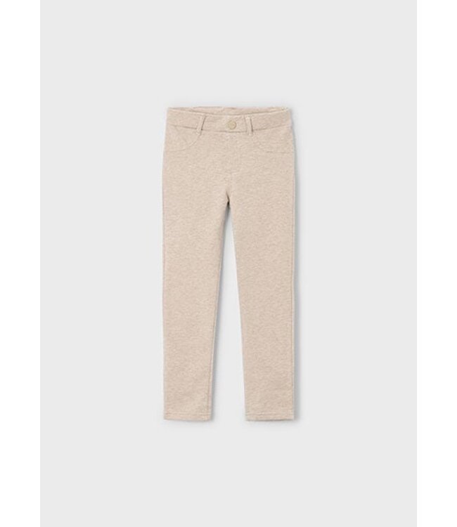 Mayoral winter broek meisjes - bruin - fleece