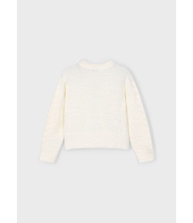Mayoral winter sweater meisjes - wit