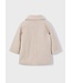 Mayoral winter shearling jas meisjes - zand