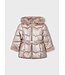 Mayoral winter jas meisjes - bruin - glossy