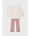 Mayoral winter sweater en legging set meisjes - roze