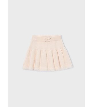 Mayoral winter rok meisjes - beige - gebreid