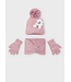 Mayoral winter muts-sjaal set meisjes - roze