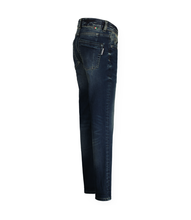 Vingino winter jeansbroek jongens - donker blauw - Amos - skinny fit