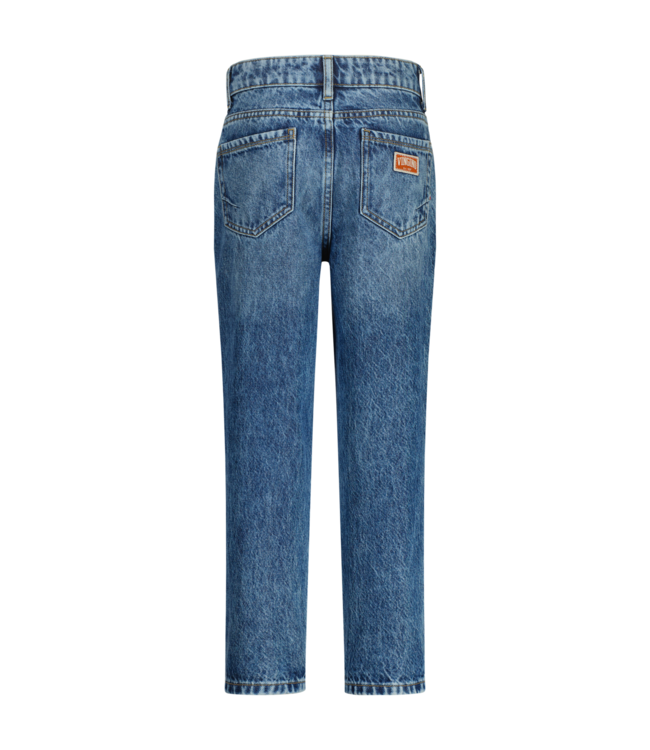 Vingino winter jeansbroek jongens - blauw - Castiano - loose fit