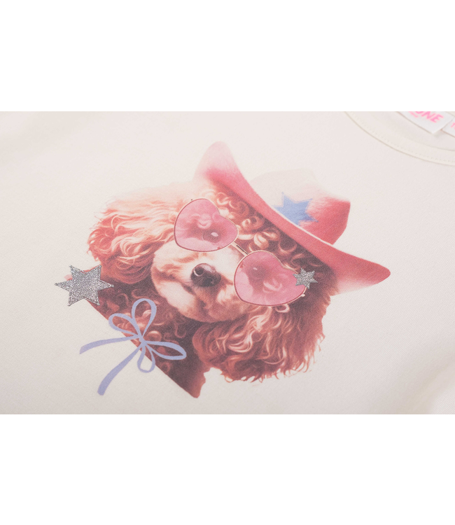 Someone winter t-shirt meisjes - donker beige - longsleeve - Daphne